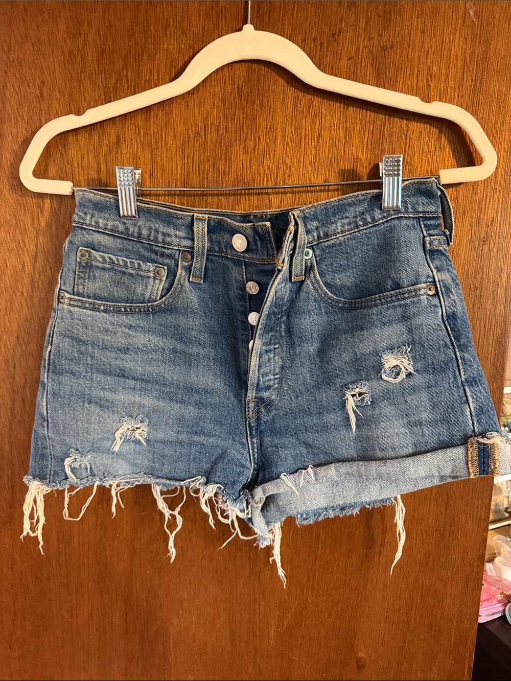 Levi shorts 501 skinny size 27